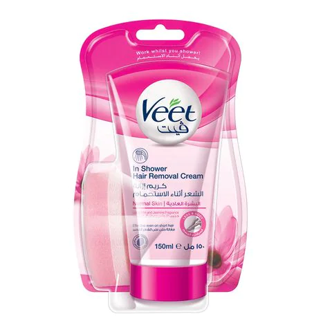 Veet In Shower Silk And Fresh Hair Removal Cream 150ml