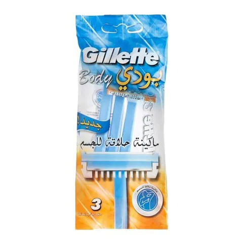 Gillette Body Razors Blue 3 count