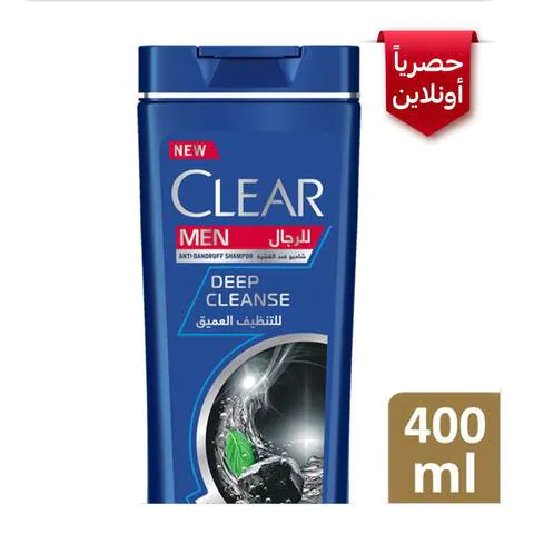 Clear Men Men’s Anti-Dandruff Shampoo Deep Cleanse 400ml