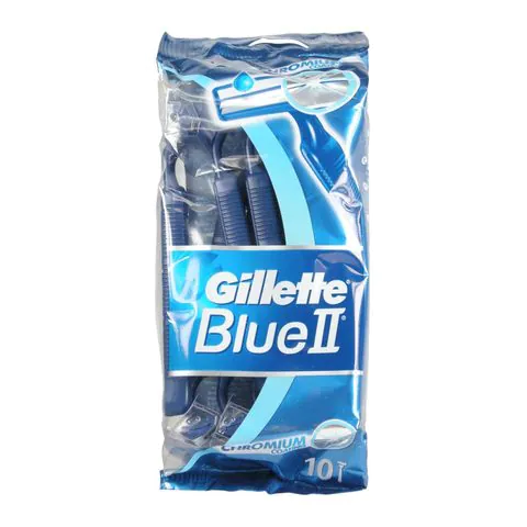 Gillette Blue II Men’s Disposable Razors 10 Pack