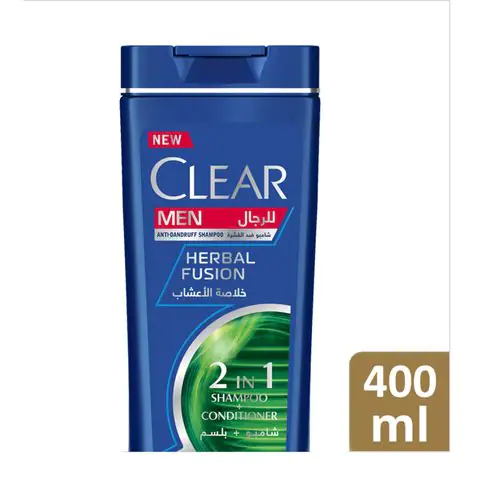 Clear Men Men’s Anti-Dandruff Shampoo Herbal Fusion 400ml
