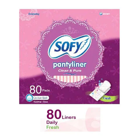 Sofy pantyliners daily fresh x 80