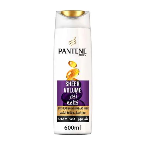 Pantene Pro-V Sheer Volume Shampoo 600ml