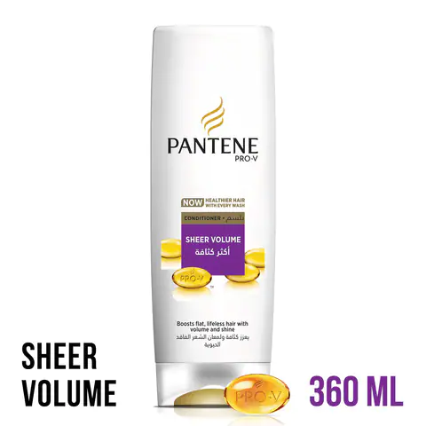 Pantene Pro-V Sheer Volume Conditioner White 360ml