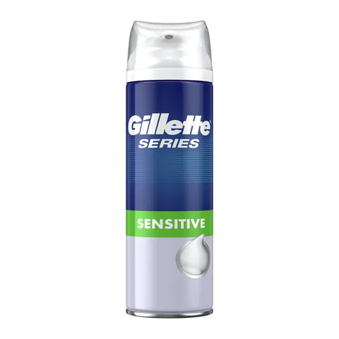 Gillette Series Shaving Foam White 250g