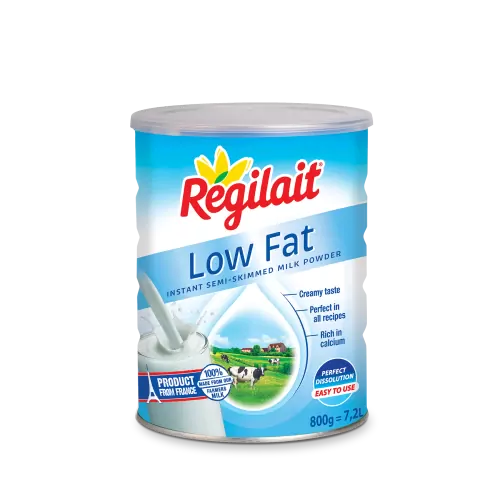 Instant low fat milk powder 14% fat